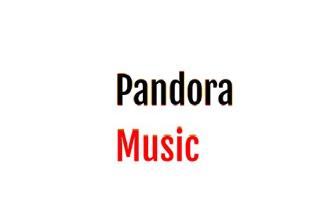 Pandora Logo PNG (Pandora is a prominent streaming music service that ...