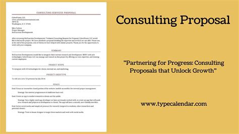 Proposal Agreement Template