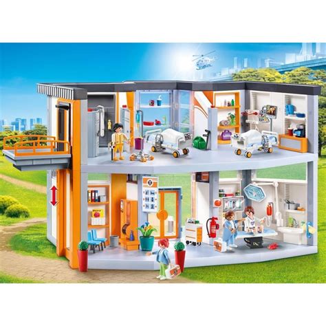 Hôpital aménagé - Playmobil L'hôpital - 70190 | Cultura