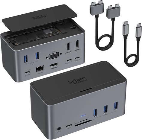 USB C Docking Station,18 in 1 Quadruple Display Nepal | Ubuy