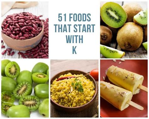 51 Foods That Start With K (Unique List)