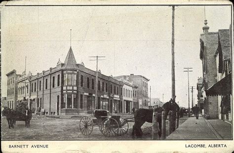 History of the Lacombe - Alberta Local