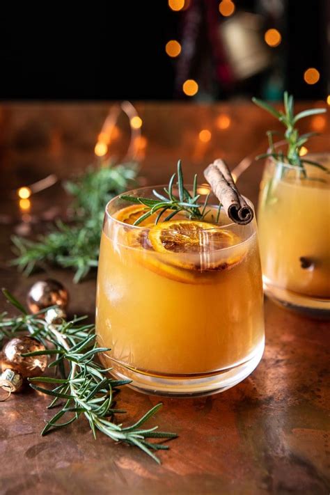 Cinnamon Bourbon Old Fashioned with Brûléed Oranges. | Recipe | Winter ...