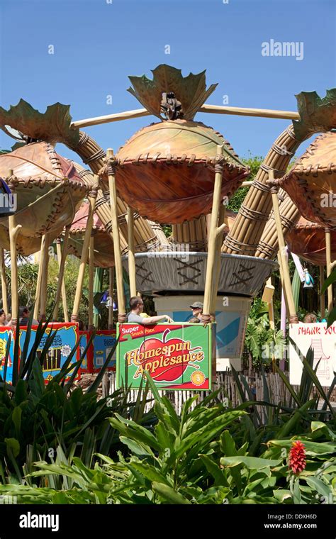 A Bug's Land rides, Disneyland Resort, California Adventure Park, Anaheim Stock Photo - Alamy