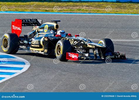 Team Lotus Renault F1, Kimi Raikkonen, 2012 Editorial Stock Photo - Image of international ...