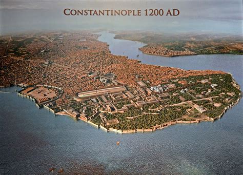 Constantinople 1200 AD | Eastern roman, Byzantium, Roman empire