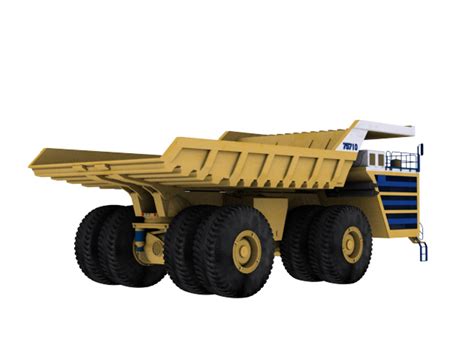 3d Model Belaz 75710