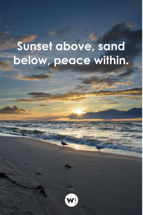 39 Beach Sunset Quotes (best for your sunset beach captions!) | Beach ...