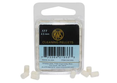 RWS .177 Quick Cleaning Pellets, 100ct