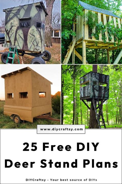 25 DIY Deer Blind Plans to Build a Safe Hunting Spot