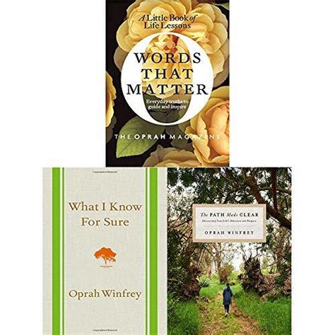 Oprah Winfrey 3 Books Collection Set by Oprah Winfrey | Goodreads