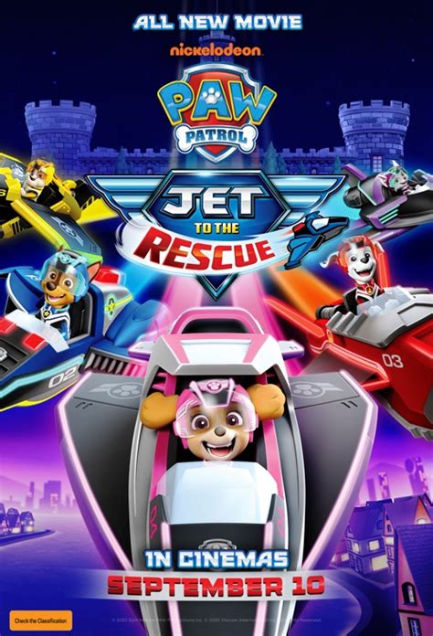 NickALive!: PAW Patrol to 'Jet To The Rescue' in New Made-For-TV Movie