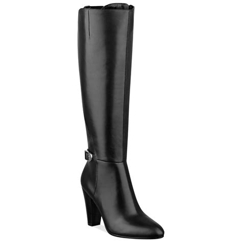 Marc fisher Shayna Tall Dress Boots in Black | Lyst