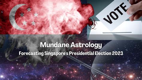 Forecasting Singapore's Presidential Election 2023