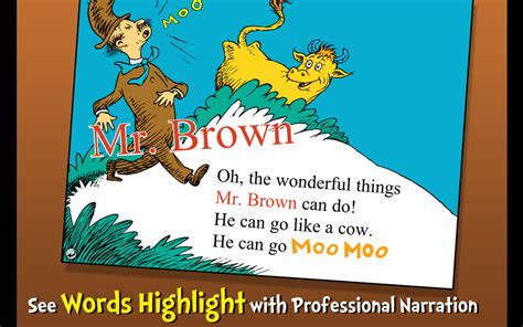 Amazon.com: Mr. Brown Can Moo! Can You? - Dr. Seuss: Appstore for Android