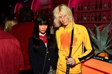 Machine Gun Kelly & Megan Fox Wear 'Kill Bill' Costumes for Halloween