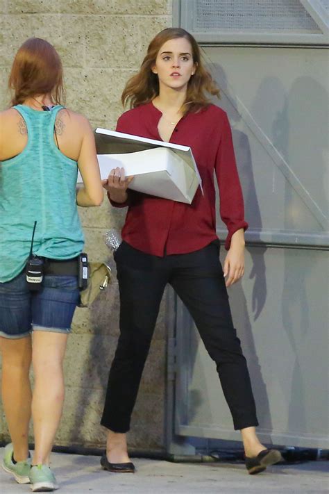 Emma Watson on the set of The Circle -06 | GotCeleb