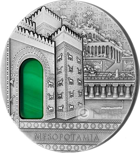 MESOPOTAMIA Imperial Art Agate Crystal 2 Oz Silver Coin 2$ Niue 2014 | eBay