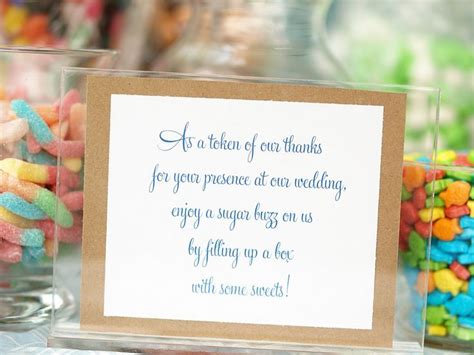 wedding reception candy buffet table labels | miss fancy pants (the ...