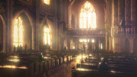 Speedpaint: Church Interior by inetgrafx on DeviantArt