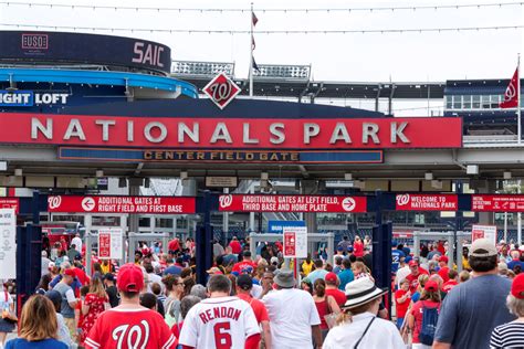 Arriving at the Nationals Baseball Stadium - Sixth & I