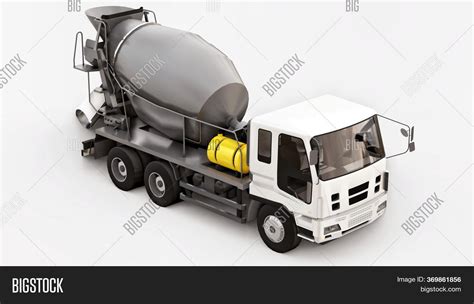 Concrete Mixer Truck Image & Photo (Free Trial) | Bigstock