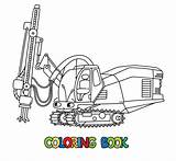 Drilling Rig Coloring Page Pages sketch template