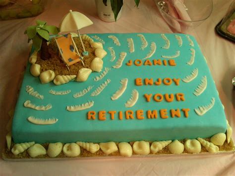 Cakes n Goodies: Joanie's Retirement Cake