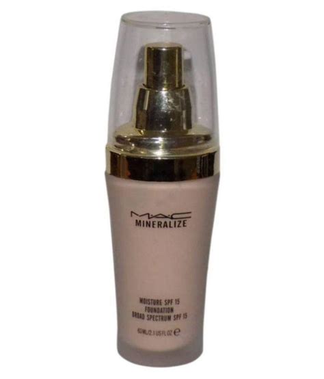 Mac Mineralize Moisture Liquid Foundation Beige SPF 15 60 ml Pack of 2: Buy Mac Mineralize ...