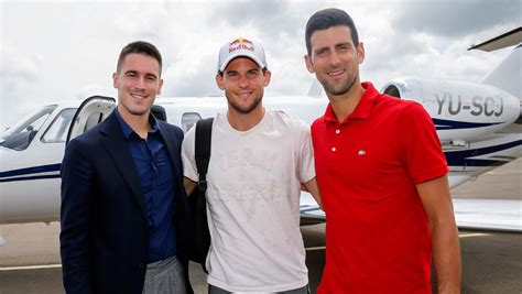 Novak and Djordje Djokovic welcome Thiem and Zverev – Novak Djokovic