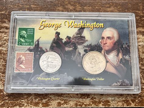 George Washington Two Coin Set Display type A or B, Look and Choose - Etsy