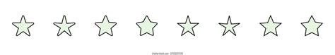 Star Icon Set Rating Icon Vector Stock Vector (Royalty Free) 2410235103 | Shutterstock