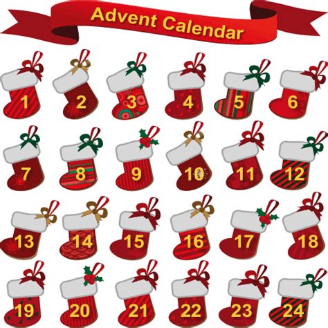 Advent calendar clipart 20 free Cliparts | Download images on Clipground 2024