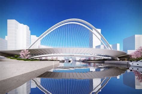 Gallery of Santiago Calatrava Designs 3 New Bridges for Huashan - 11