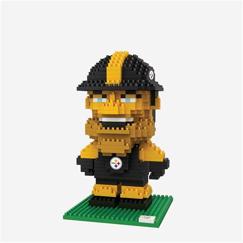 Steely McBeam Pittsburgh Steelers BRXLZ Mascot FOCO