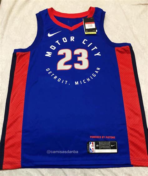 NBA: 2021 Pistons City jersey : r/basketballjerseys