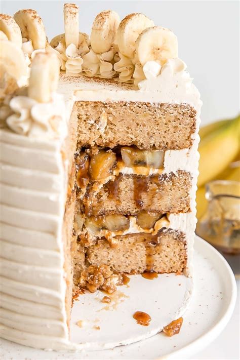 Bananas Foster Cake - Liv for Cake