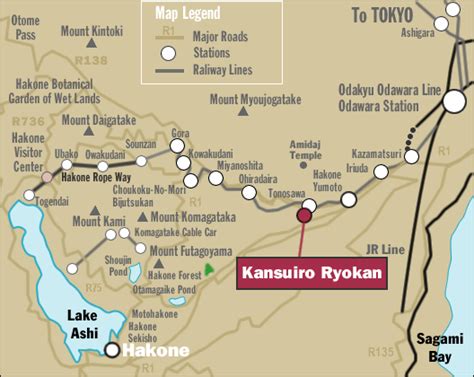 Kansuiro Ryokan | Hakone Map