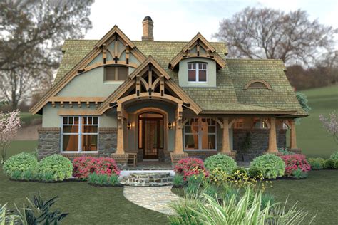 Storybook Cottage Style - Time to Build | Cottage style house plans, Craftsman house plans ...