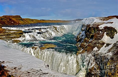 Winter Gullfoss Photograph by Michael Cinnamond - Fine Art America