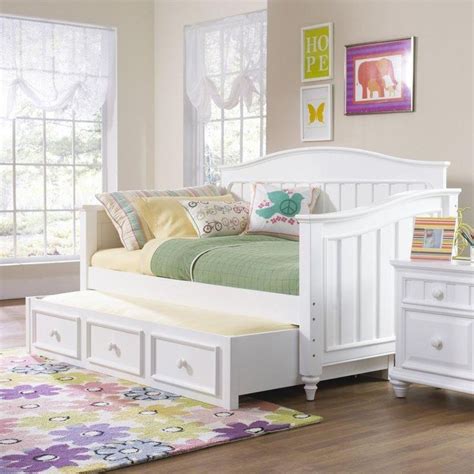 SummerTime Daybed - White | www.hayneedle.com | Girls daybed, Daybed ...