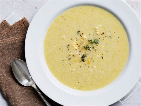 Corn and Thyme Soup Recipe | Food Network Kitchen | Food Network