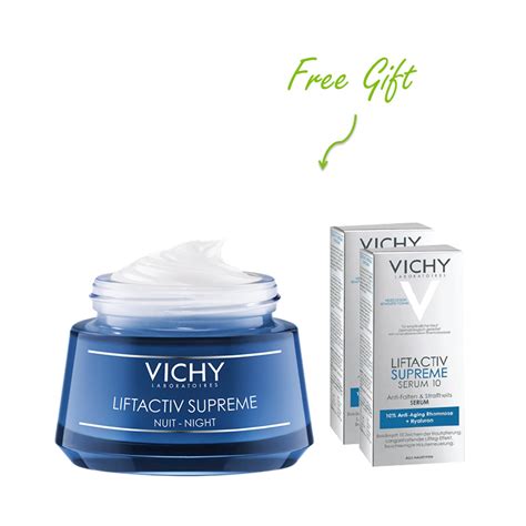 VICHY Liftactiv Supreme Anti-Wrinkle and Firming Night Care (Bundle) - CITYPARA