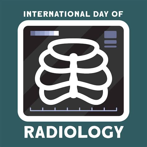 Premium Vector | Flat International Day of Radiology Illustration