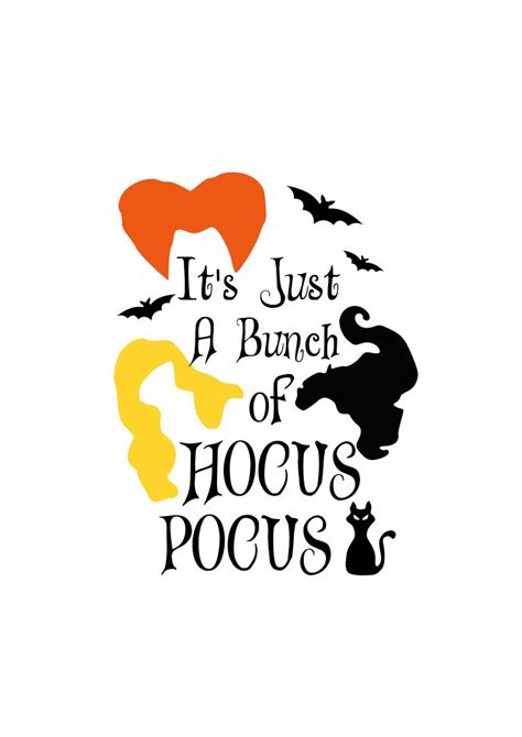 Free SVG Halloween Svg Hocus Pocus 7444+ Ppular Design