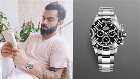 Virat Kohli's Luxury Watches: Rolex Daytona Worth Rs. 8.6 Lakhs To Rs. 35 Lakhs Rolex Skydweller