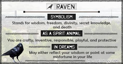 Raven Meaning and Symbolism | The Astrology Web