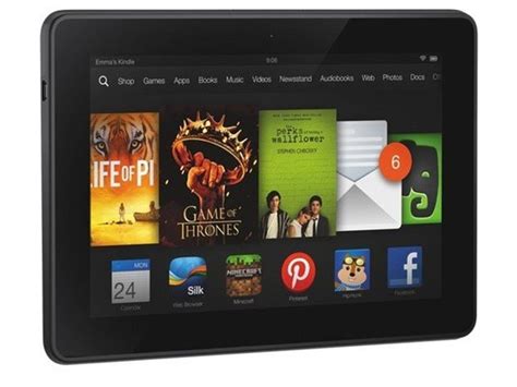 Kindle Fire HDX 7", HDX Display, Wi-Fi, 16 GB (3rd Gen)