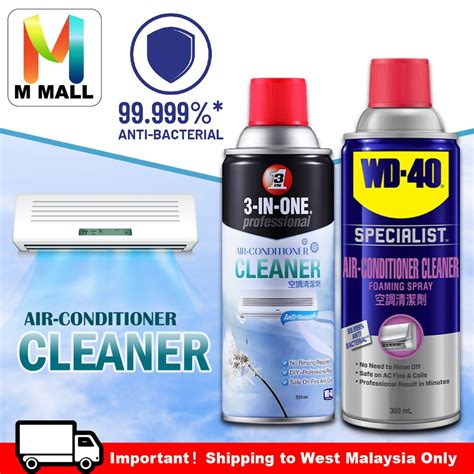 WD-40 3 In 1 Professional Air Conditioner Cleaner (331ml) / Air Conditioner Cleaner Foaming ...