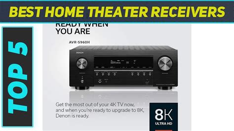 Best Home Theater Receivers 2023 - Top 5 Home Theater Receivers - YouTube